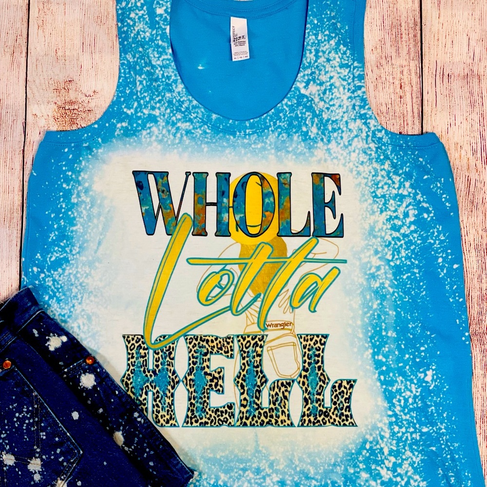 Whole Lotta Hell tank top